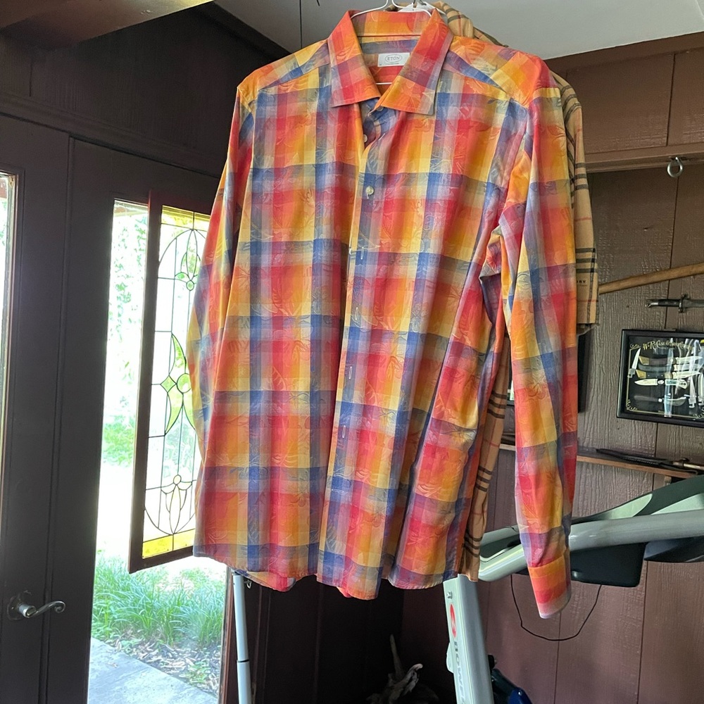 Eton men’s button down